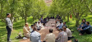 برگزاری محفل انس خانواده های پایوران ناحیه مقاومت بسیج قوچان