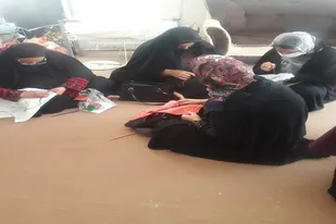 کارگاه اشتغالزایی پایگاه شهیده ترکان حوزه حضرت خدیجه(س) در زاهدان برگزار شد