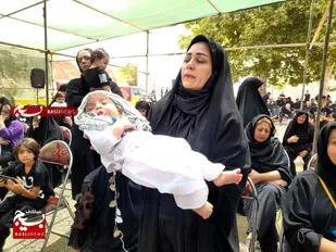 شیرخوارگان حسینی، نسل زمینه ساز ظهور با کوچک&zwnj;ترین شهید کربلا بیعت کردند+تصاویر&nbsp;