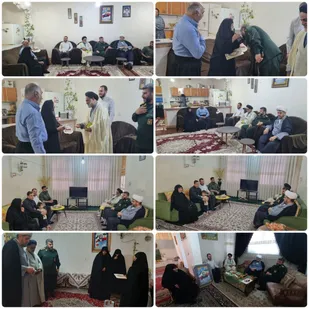 توجه و رسیدگی به خانواده شهدا در ایذه
