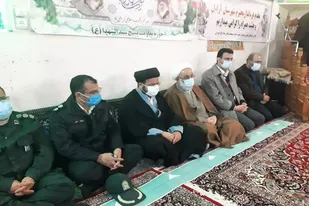 برپایی میز خدمت در شهر کهن آباد