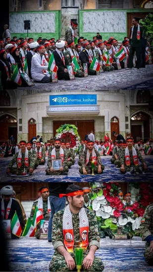 مراسم عطر افشانی وغباروبی حرم مطهر حضرت امام خمینی(قدس سره الشریف)