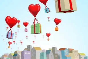 دانش آموزان بسیجی بوئین زهرا، مومنانه، شادی را قسمت کردند