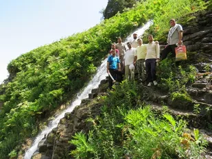 کوهپیمایی مشترک سپاه درگز و کلات به مناسبت میلاد کریمه اهل بیت(ع) برگزار شد