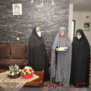 تجلیل از خانواده شهید فرهاد مقیمی