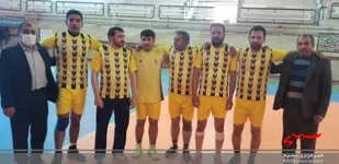 قهرمانی تیم والیبال ناحیه لردگان