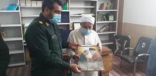 دیدار فرمانده سپاه پارسیان با علمای اهل سنت پارسیان