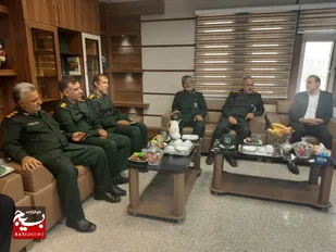 نشست همدلی سپاه ناحیه دشتستان با دستگاه قضایی