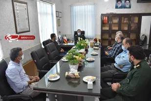دیدار صمیمانه سردار ملک شاهکوهی با کادر درمان به مناسبت روز پزشک