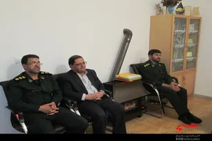 دیدار نماینده مردم تویسرکان با فرمانده سپاه این ناحیه