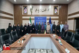 برگزاری نشست خبری فرمانده و مسئول بسیج رسانه سپاه ناحیه ملایر با اصحاب رسانه