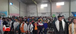 نمایش اقتداروحماسه حضور بسیجیان ناحیه کارون