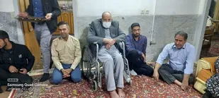 دیدار با خانواده معززشهید دفاع مقدس محمدرضا ابدال