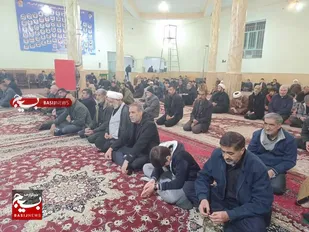 مردم ولایتمدار وردنجان در سوگ شهادت قائد امت + عکس