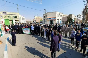 حضور پایوران آرادان در مراسم بزرگداشت ۹ دی