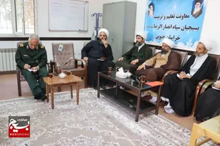 دیدار ائمه جمعه خراسان جنوبی با فرمانده سپاه انصارالرضا علیه&zwnj;السلام