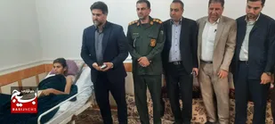 دیدار با سرباز سرافراز ارتش، جانباز جنگ ۱۲ روزه در شهرستان کارون