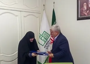 امضاء تفاهمنامه همکاری بین ستاد توسعه و بازسازی عتبات و سازمان بسیج جامعه زنان