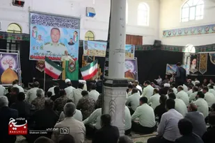 مراسم سالگرد شهادت سرهنگ شهید &laquo;علی میرزایی حسین آبادی&raquo; در ملایر برگزار شد