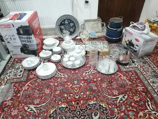 تهیه یکسری جهیزیه کامل برای یک نوعروس بی بضاعت