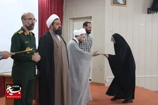 برگزاری مراسم تجلیل و تکریم از مربیان و فراگیران برتر ناحیه مقاومت بسیج امام هادی (ع) +تصاویر