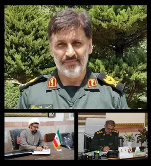 پیام تسلیت فرمانده و مسئول نمایندگی تیپ۴۵ جواد الائمه در پی شهادت سردار حمید مازندرانی