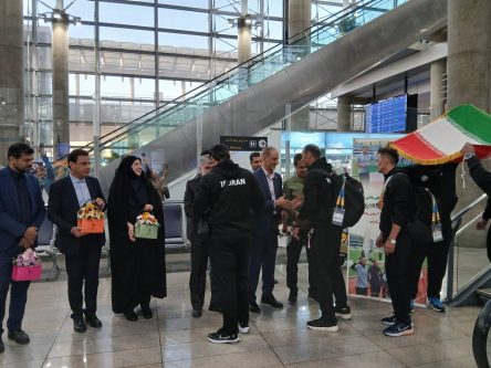 بازگشت تیم ملی دوومیدانی ناشنوایان به ایران