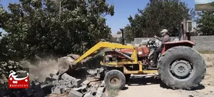بازگشت ۴۰۰۰ متر مربع زمین کشاورزی شاهرود به چرخه تولید با قلعوقمع بنای غیرمجاز