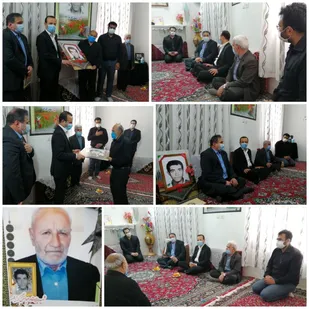 دیدار عیدانه فرماندار شهرستان شاهرود با جمعی از خانواده شهدا+ تصاویر و فیلم