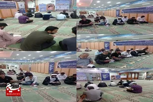 برگزاری مراسم پرفیض قرائت دعای کمیل بسیجیان شهرستان کنارک