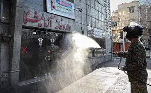سربازان ولایت گلبهار در خط مقدم مقابله با کرونا