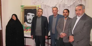 دیدار با خانواده معظم شهید قباد مرادی