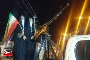 حضور دختران هامون مشت محکمی بر دهان دشمنان بود