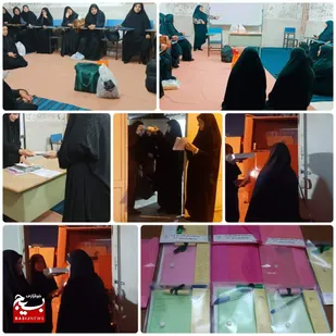 اعزام ارکان تربیتی صالحین حوزه خواهران خرمشهر به دوره توانا شو مشهد مقدس
