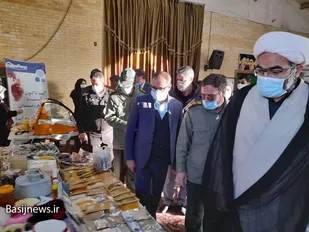 نمایشگاه بانوان توانمند و مشاغل خانگی شهررضوانشهرشهرستان تیران و کرون