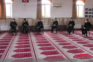 برگزاری نشست نهضت روشنگری در حسینیه شهدای گمنام ناحیه دامغان