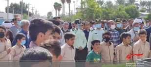 راهپیمایی مردم شهرستان فاریاب در پی محکومیت حمله تروریستی به حرم شاهچراغ (ع)