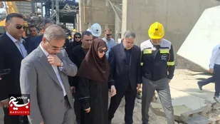 بازدید رئیس سازمان حفاظت محیط زیست کشور از پتروشیمی فجر ماهشهر