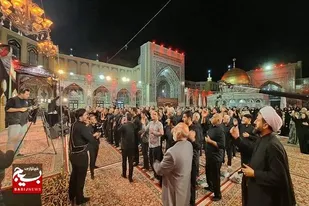 روایت آیین&zwnj;های عاشورایی سیستان در حرم مطهر رضوی برای چهارمین سال پیاپی
