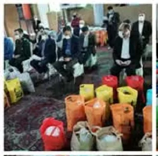 بسته بندی و توزیع بسته های معیشتی با محوریت رزمایش کمک همدلی و مومنانه