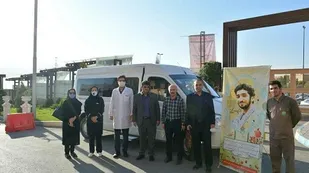 ویزیت رایگان بیماران در قالب طرح شهید رهنمون در مناطق محروم مرزی