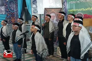 برگزاری مراسم شهادت سپهبد حاج قاسم سلیمانی در پایگاه شهید مطهری ملایر