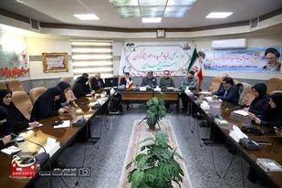 نشست خبری مدیرکل بنیاد شهید و امور ايثارگران استان همدان با اصحاب رسانه