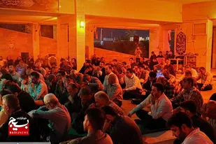 مراسم شبی با شهدا در دهقاید برگزار شد