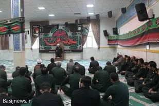 برگزاری مراسم سوگواری دهه اول محرم در سپاه ناحیه همدان