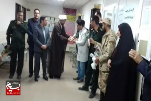 تقدیر از پرستاران و کادر درمان بخش زند به مناسبت روز پرستار