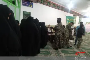 ایستگاه سلامت با انجام ویزیت رایگان بیماران در زاهدان بر پا شد