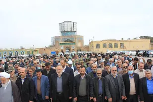پیکر مطهر جانباز شهید عباس جاملکی در قزوین تشییع شد