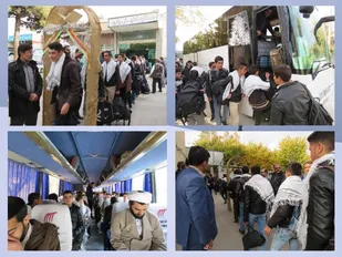 اعزام دانش آموزان بروجنی به مناطق عملیاتی دفاع مقدس