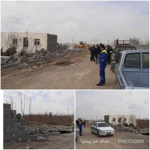 آزادسازی ۴۴ هزار مترمربع زمین کشاورزی در پیشوا